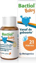 Bactiol Baby Probiotica - 0 tot 3 jaar - 21 Porties - Vegan, Lactosevrij, Glutenvrij & Zonder Soja - 1 miljard goede bacteriën - Evenwichtige Darmflora & Spijsvertering – Vanaf de Geboorte