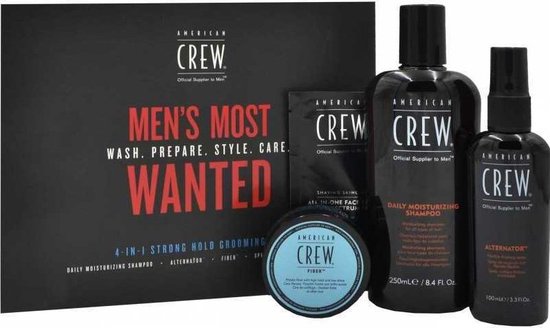 American Crew Ac Men's Most Wanted Strong Hold Gooming Set