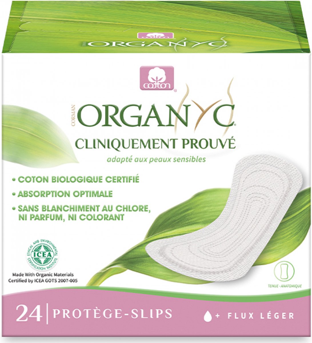 Organyc Inlegkruisjes Pocket Katoen Bio 24