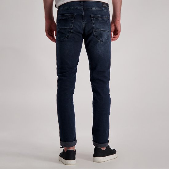 Cars Jeans - Heren Jeans - Heren - W38 X L34 - Zwart - Katoen - Blast-blue.blac