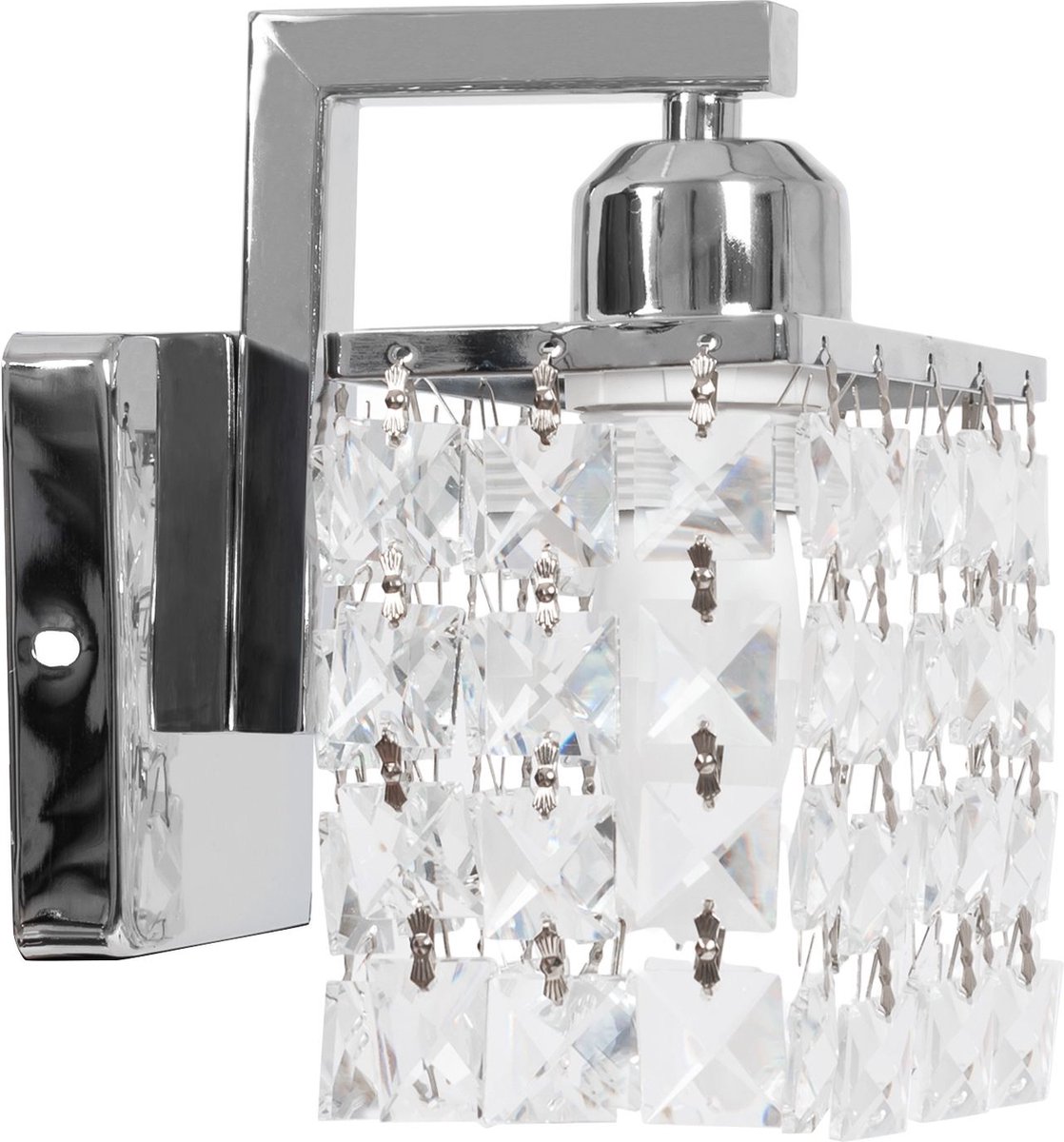 Toolight App543-1W Wandlamp Grijs 18,5X8X18,5Cm
