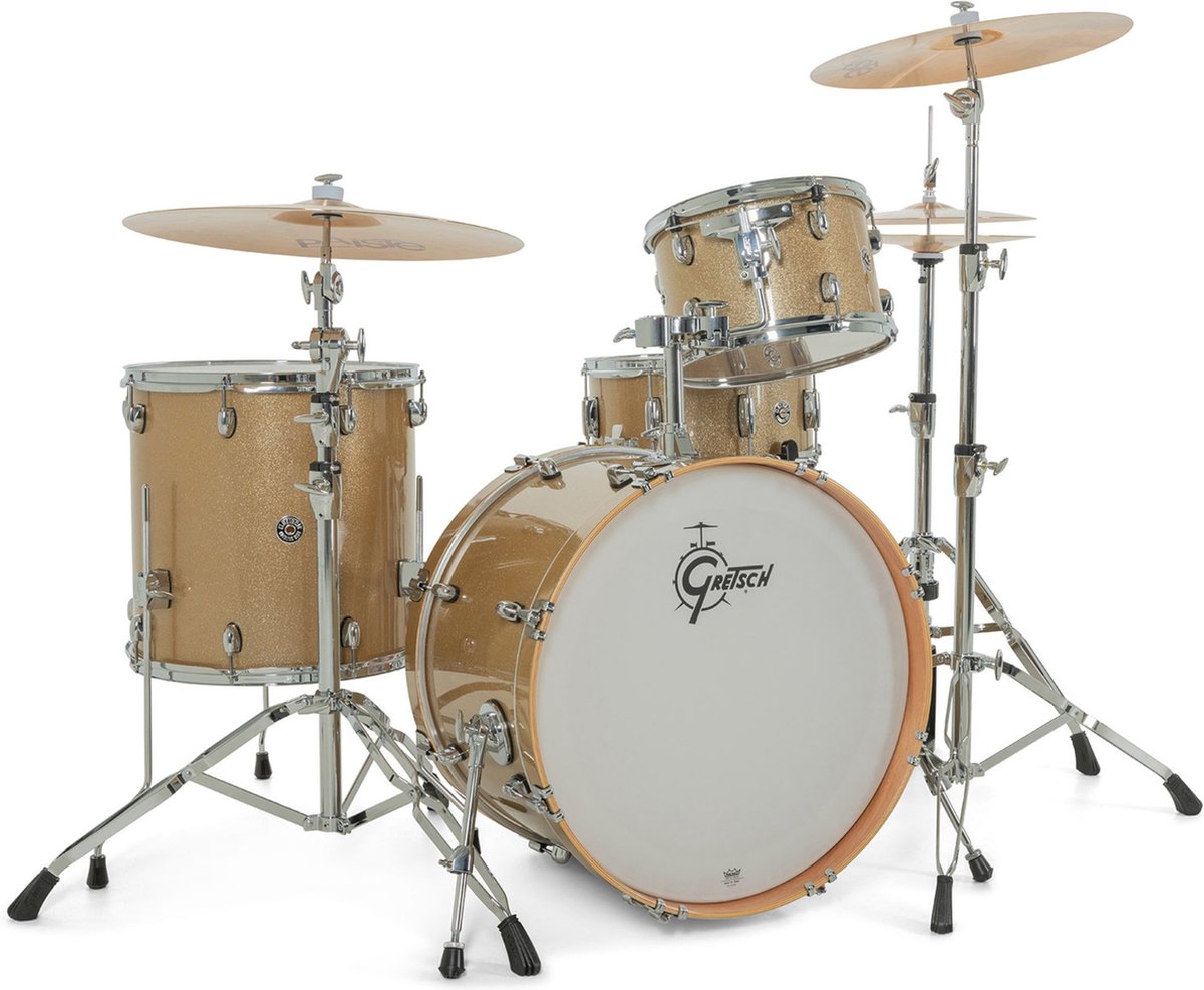 Gretsch CT1-R424 Catalina Club Set Sahara Sparkle - Drum ketel set