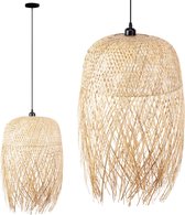 Toolight App1327-1Cp Hanglamp Beige 40X40X60Cm