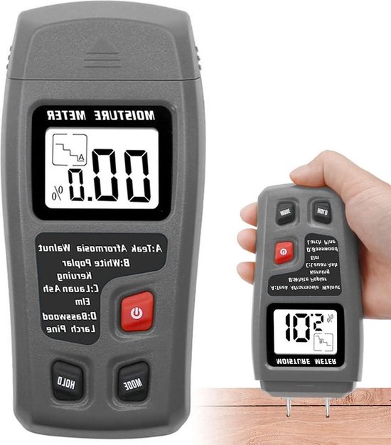 Houtvochtmeter vochtmeter hout vocht meter haardhout meter