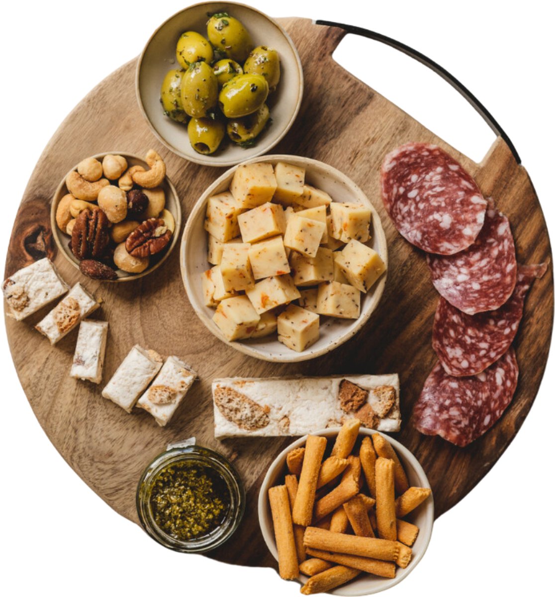 Zuivelhoeve Italiaanse Borrelbox Borrelpakket cadeau - Borrelbox voor thuis - Snackpakket - Cadeaupakketten eten & drinken - Alles voor de Borrelplank - Altijd vers - Proef & Geniet