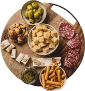 Zuivelhoeve Italiaanse Borrelbox Borrelpakket cadeau - Borrelbox voor thuis - Snackpakket - Cadeaupakketten eten & drinken - Alles voor de Borrelplank - Altijd vers - Proef & Geniet