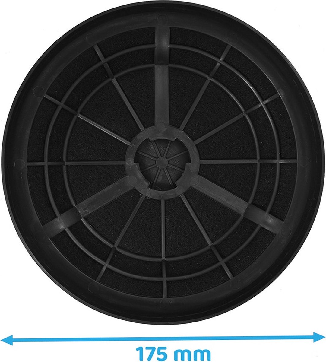 vhbw 2x Filtres à charbon actif remplacement pour Constructa