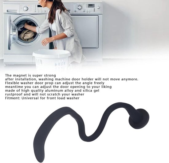 Support Magnétique Pour Lave-linge - Garde La Porte Entrouverte, évite Les Moisissures