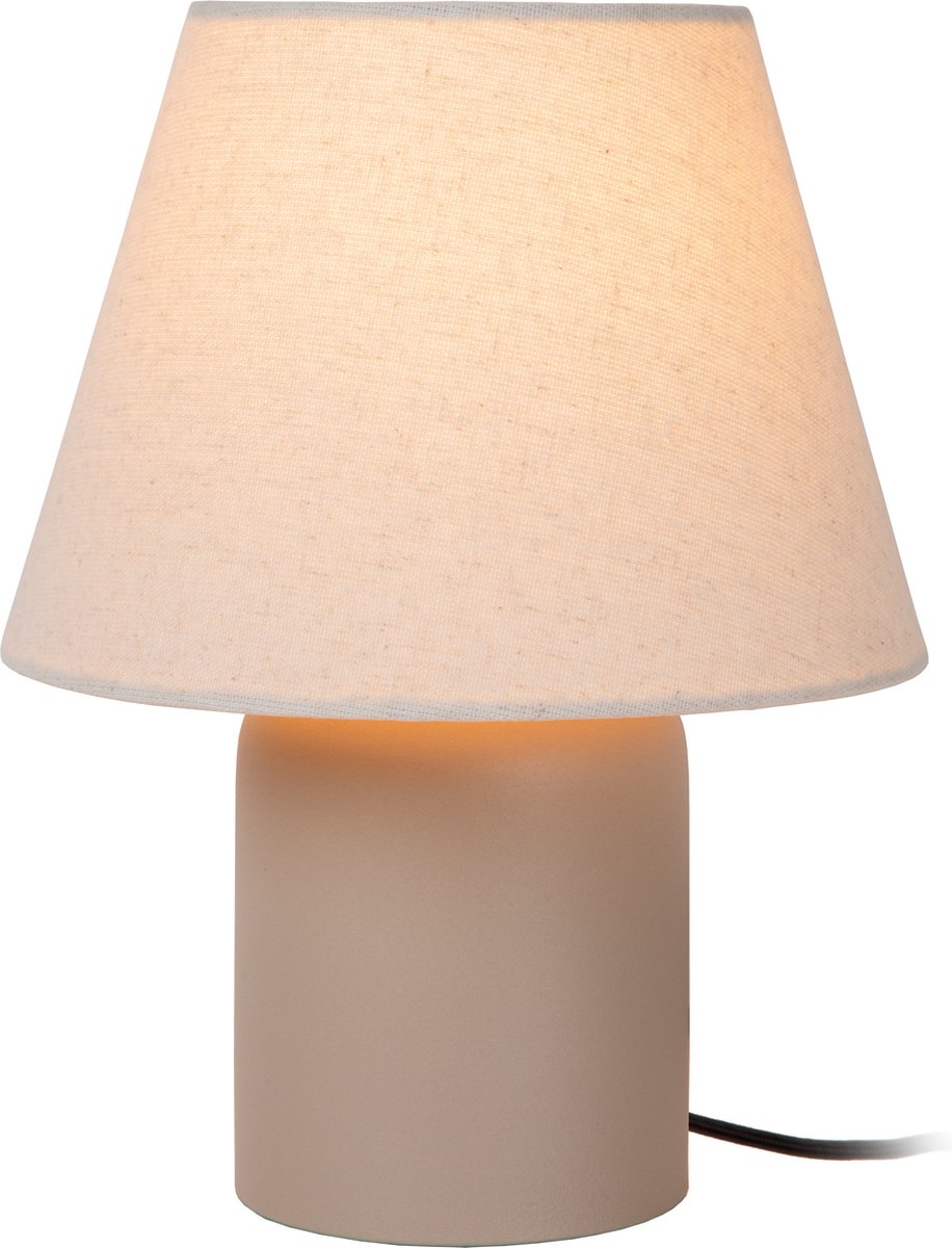 Lucide MACIA - Tafellamp - 1xE14 - Beige