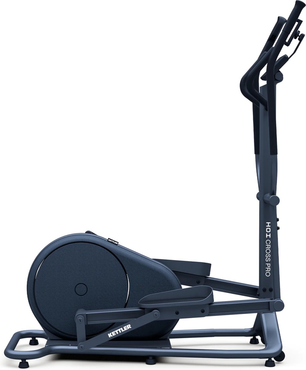 Kettler HOI Cross Pro Crosstrainer Stone - tot 150kg belastbaar - Modern design - Bluetooth en ANT+ verbinding - extended motion