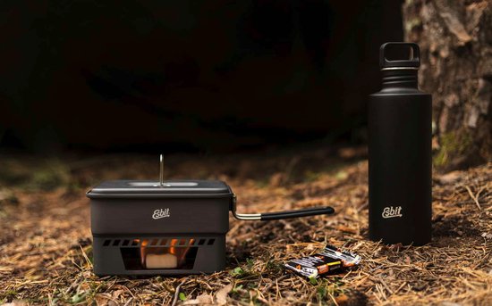 Esbit Outdoor Kooktoestel 1,1L - Brander met Kookpot - Aluminium — afbeelding 3