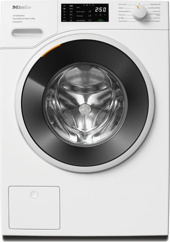 Miele WSE 383 WCS PowerWash & SteamCare - Lave-linge - 8 kg - A-40% - NL/ FR