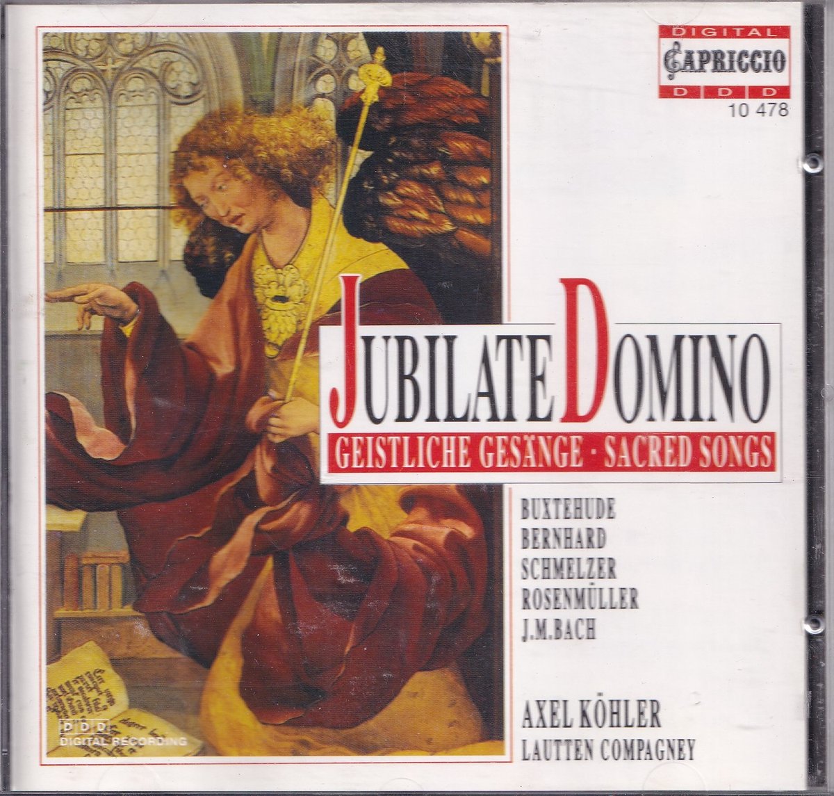 Jubilate Domino, Geistliche Gesange - Diverse componisten - Axel Kohler (alt), Lautten Compagney