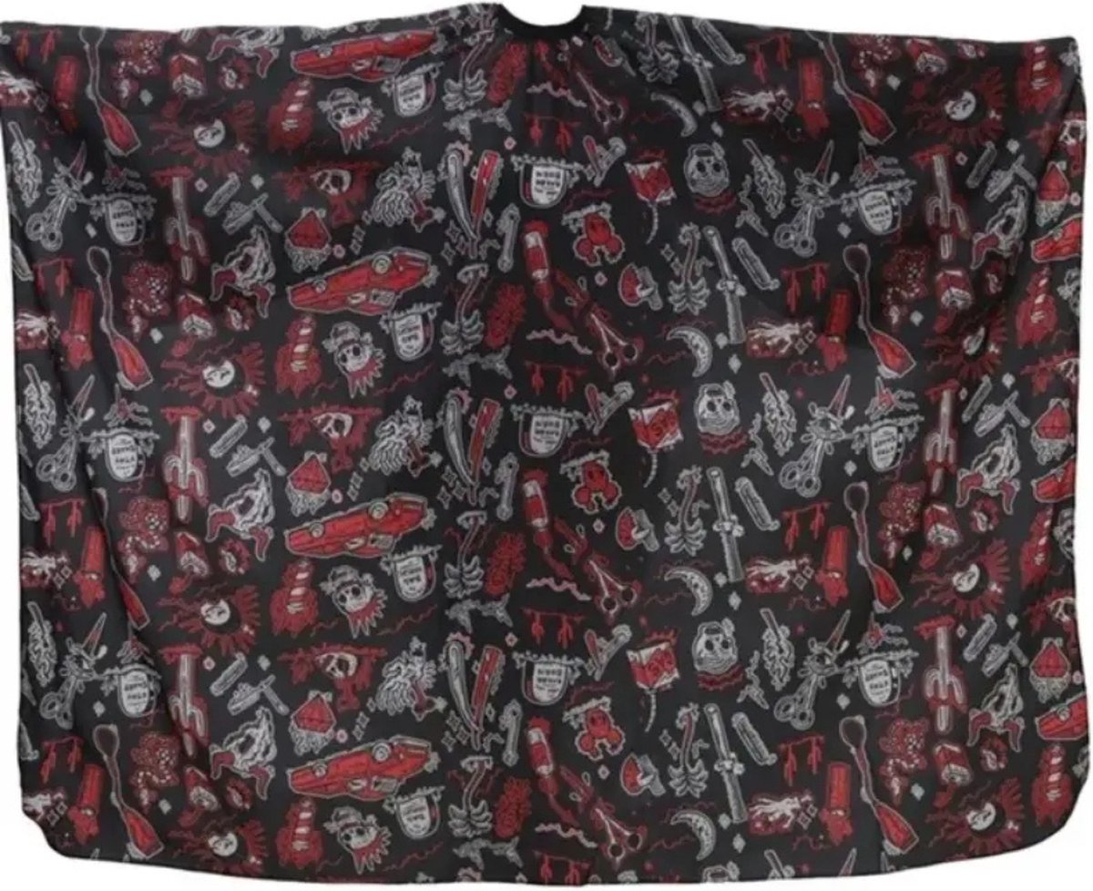 Bovista Baardschort - Beard Bib - Scheerschort - Baard Cape - Kappersmantel - Kapmantel - Auto