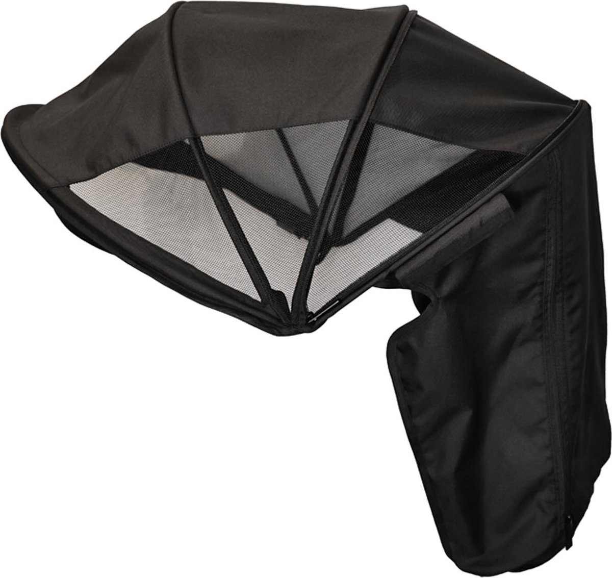 Elodie Mondo buggy - Zonnekap Buggy - Plooibuggy - Buggy's - Buggy inklapbaar - Black