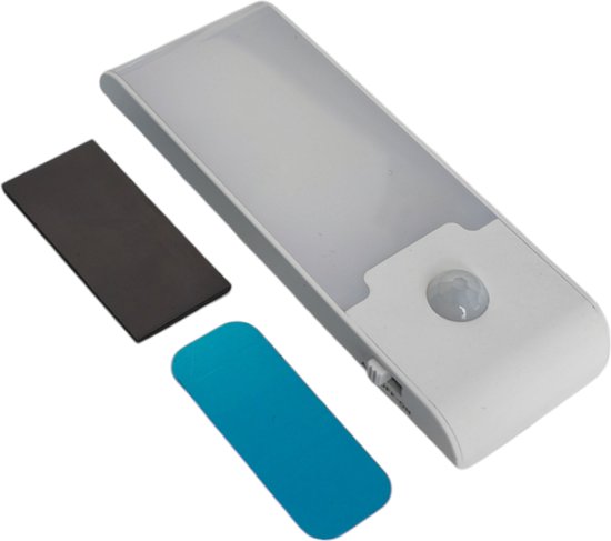Trango Set van 2 LED Sensor Nachtlampje 11-037*2 met Bewegingsmelder Warm Wit incl. Batterij, USB Oplaadbaar & Bewegingssensor, Veiligheidslicht, Oriëntatieverlichting, Slaapmiddel Nachtlamp van Trango — afbeelding 4
