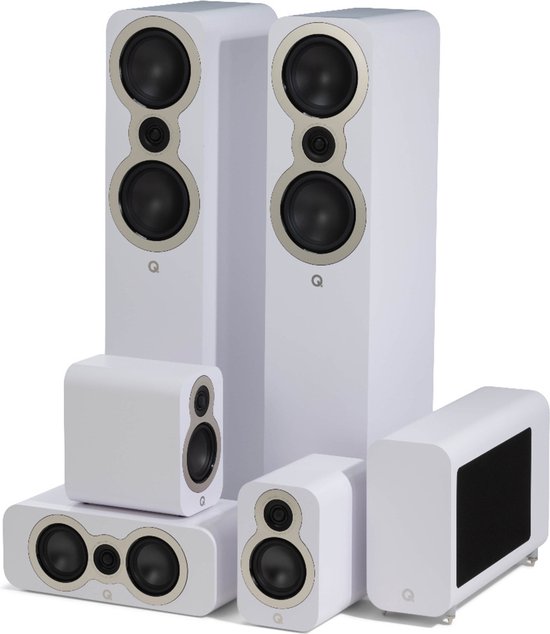 Q Acoustics: 3090c Centerspeaker - Satin white van Merkloos — afbeelding 3