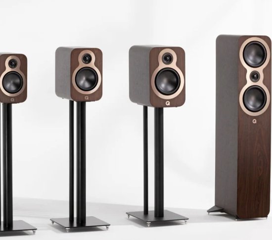 Q Acoustics: 3010c Boekenplank Speakers - 2 Stuks - Claro Walnoot — afbeelding 4