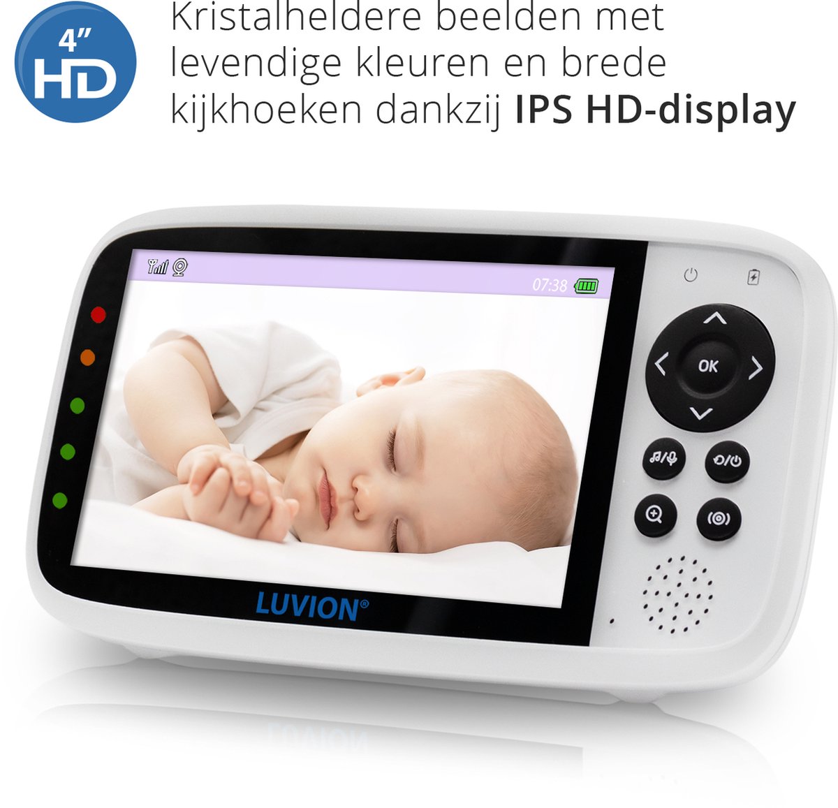 LUVION Essential 2 Babyphone - Babyfoon met Camera thumbnail 6