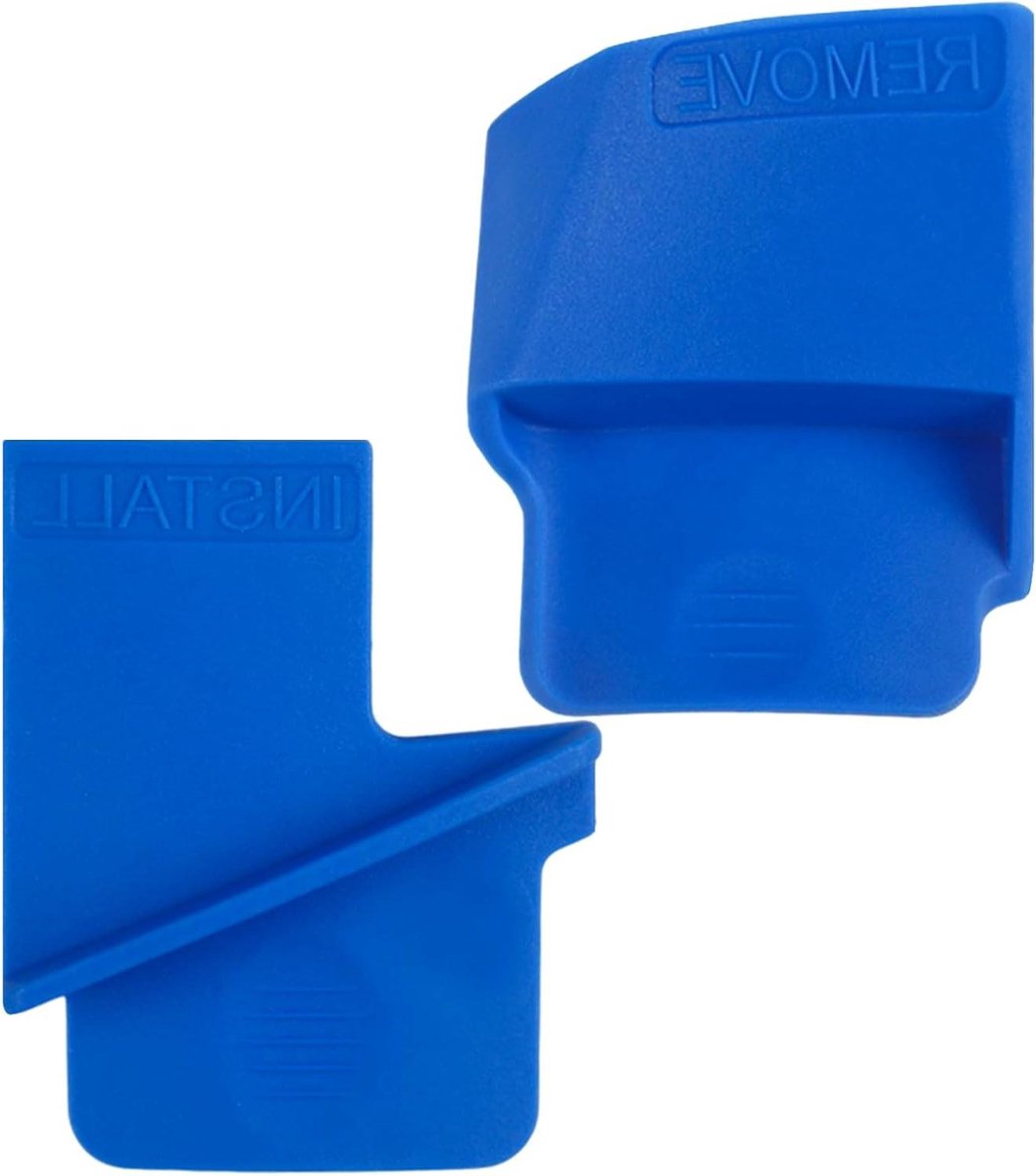 Demontagegereedschap wigvormige riem V-riem montagegereedschap - 2 stuks truck auto riem verwijderen installatiegereedschap - blauw .