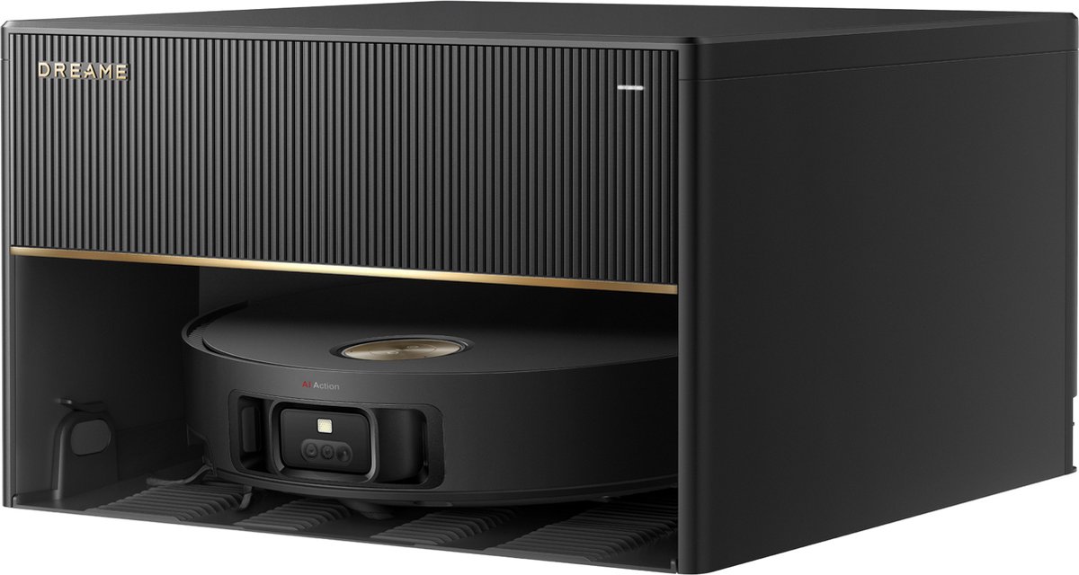 Dreame X50 Master - Robotstofzuiger met Dweilfunctie - Automatisch Water bijvullen - Navigeert onder meubels - Verwijdert verstrikte haren - Consistente Schoonmaakresultaten