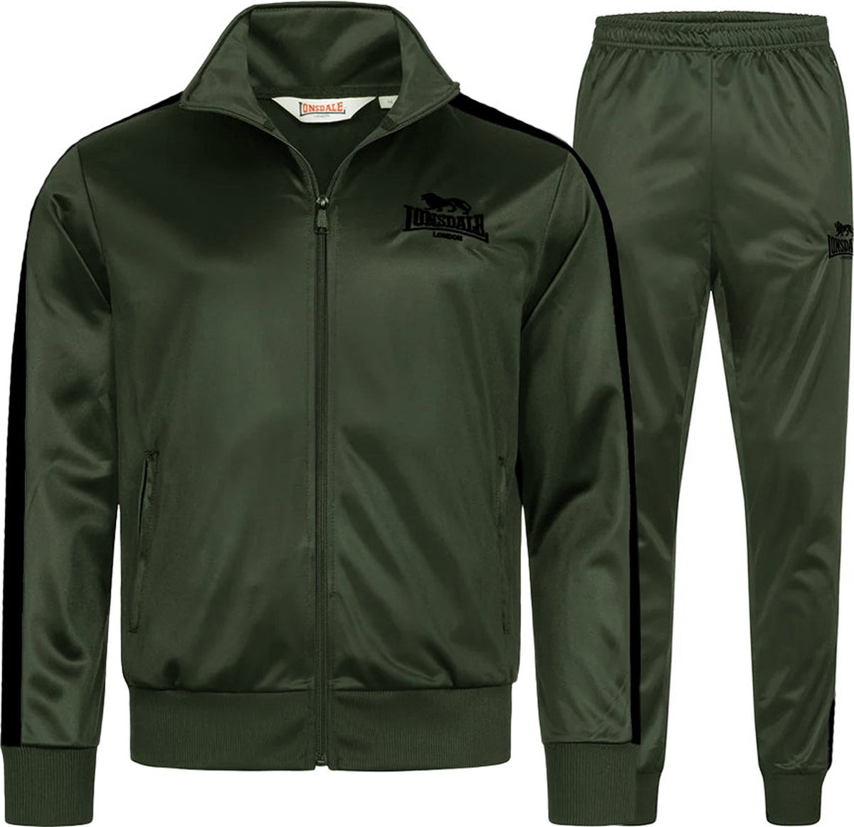 Lonsdale Trainingspak PEMBER Olive - Maat: L