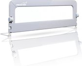 Prostec® Bedhekje Verstelbaar Inklapbaar – Extra Lang 150cm – Bedrail – Boxspring – Uitvalbescherming – Bedrek - Grijs
