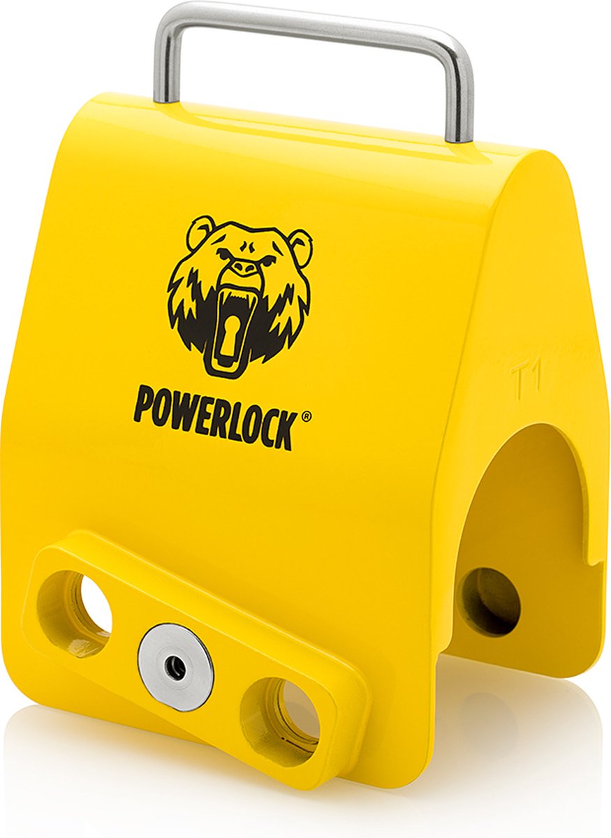 PowerLock T1 Koppelingslot | SCM Goedgekeurd | ijzersterk koppelingslot voor extreme omstandigheden