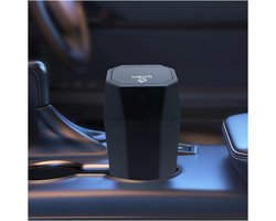 Mini-afvalemmer met deksel - waterdicht en draagbaar - voor auto bekerhouder - kleine afvalbak - lekvrij .