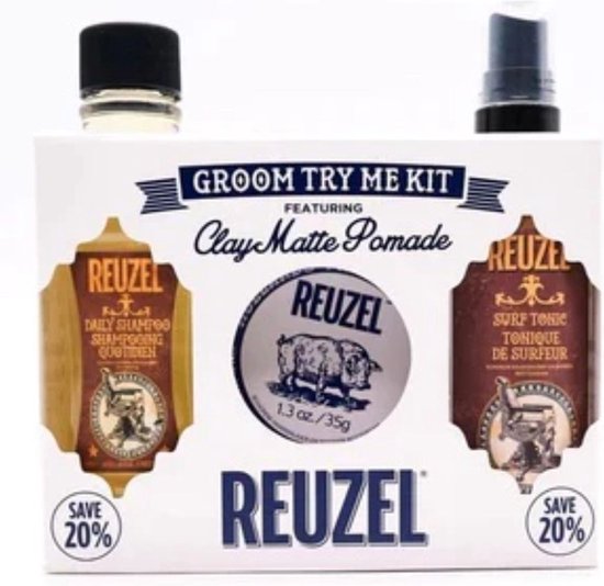 Reuzel - Clay Matte Groom Try Me Kit