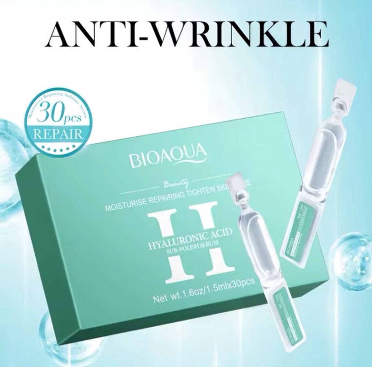 Hyaluronic Acid Serum / Anti Rimpels