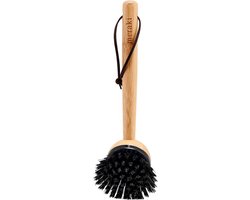 Meraki bamboe afwasborstel - Keukenaccessoires - Bamboe - 22x8cm