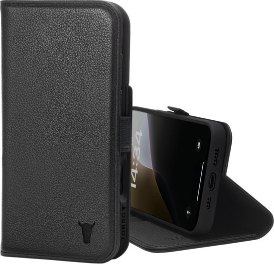 Mujjo Leather MagSafe iPhone 16 Pro Max hoesje tan