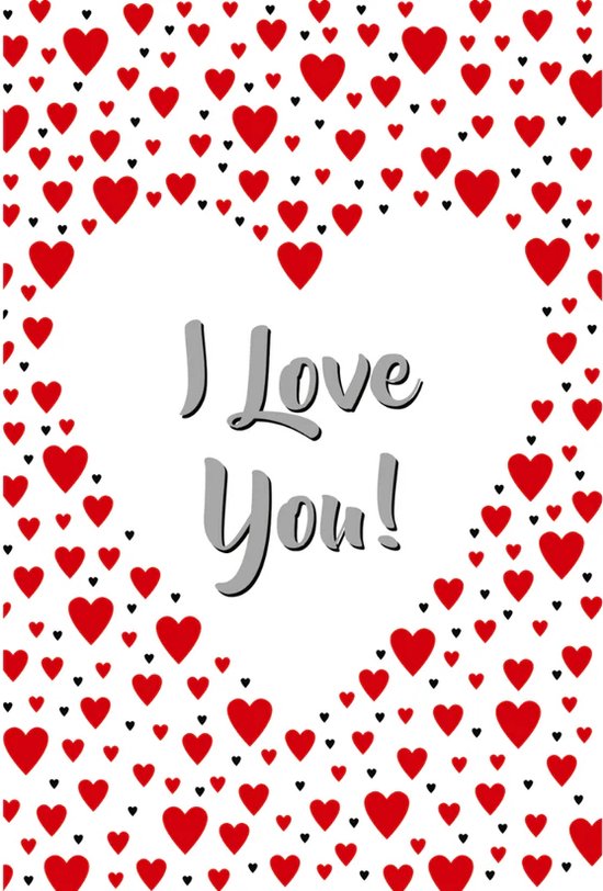 kaart - Valentijn - I Love You - liefde - ik hou van jou - liefste - Moederdag