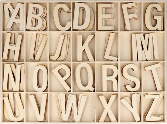 Artemio 11060303 Set de 42 Alphabet Scrabble, Bois, Beige, 12,5 x 1 x Artemio 11060303 Set de 42 Alphabet Scrabble, Bois, Beige, 12,5 x 1 x