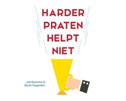 Omslag van Harder praten helpt niet