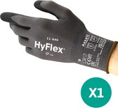 Gants de Travail Professionnels, Résistant à l'Abrasion, Manutention, Mécanique, Jardin, 1 paire HyFlex 11-840
