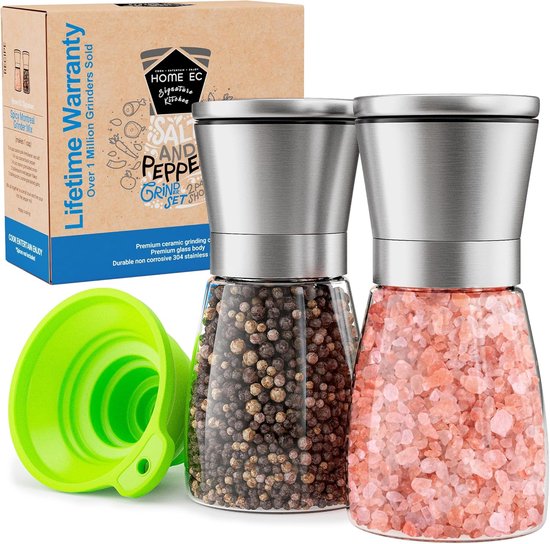 Peper- en zoutmolen - Bobbin - Roze - Groene Vingers Delft