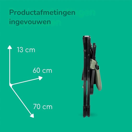 Zylo® Kinder Eetstoel - Baby Eetstoel - Kinderstoel Baby - 73x60x96cm-mineraalgroen — afbeelding 3