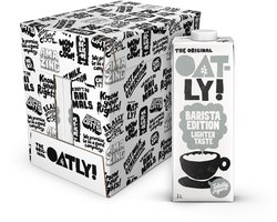 Oatly Haver Barista Lighter TasteEdition - 6 stuks - (6L) - Houdbare plantaardige melk - Barista Lighter Taste - Voordeelverpakking