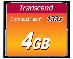 Transcend TS4GCF133 4GB CompactFlash