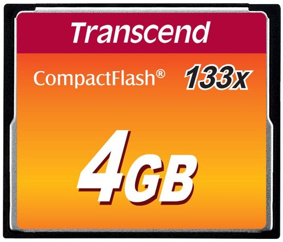 Transcend Compact Flash 4GB 133x