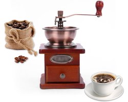 Handmatige koffiemolen voor perfecte koffiepoeder thuis en onderweg