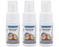 Kwalitatieve Brillenreiniger 3 x 30 ml - Streepvrije Reinigingsspray voor Glazen en Kunststof