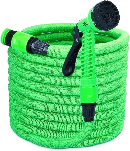 Tuinslang Nozzle, 8 Spray Patroon Voorkomen Slip Zeepdispenser Slang Sproeier Lekvrij voor Huisdier Douche voor Car Wash