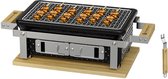 Bol.com KitchenBrothers Kamado Hibachi Grill - Houtskool Barbecue - Shichirin Tafelgrill - Rechthoekige BBQ - Keramische Barbecu... aanbieding