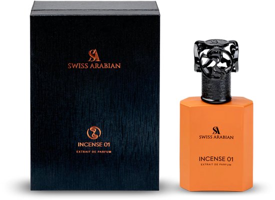 Swiss Arabian Incense 01 Extrait de Parfum - Rokerige en houtachtige geur - 50ml