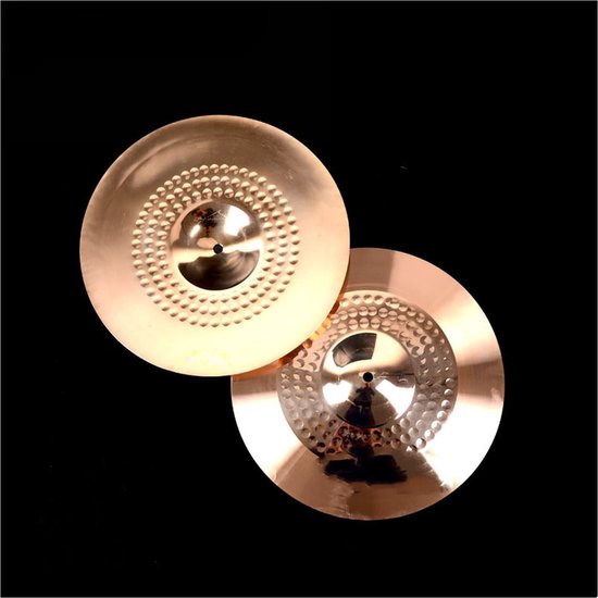 2 stuks Auto Crash bekken, Car Crash Cymbal Drum, Mini Drum Auto