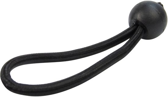 Spanner elastiek bal 10cm zwart 10 stuks van Merkloos — afbeelding 4