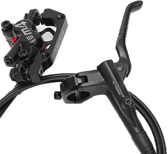 MAGT Fiets schijfrem, mechanische fiets trekken schijfrem voor achter schijfrem fietsrem (BB8(F180R160